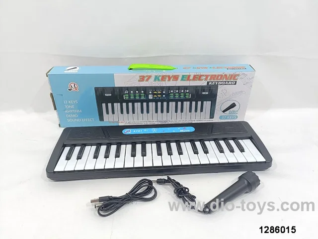 Electronic organ in color box