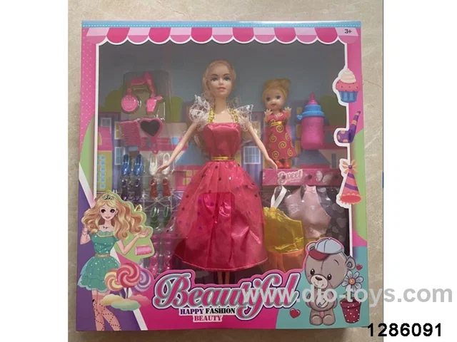 11.5 inch barbie in window box