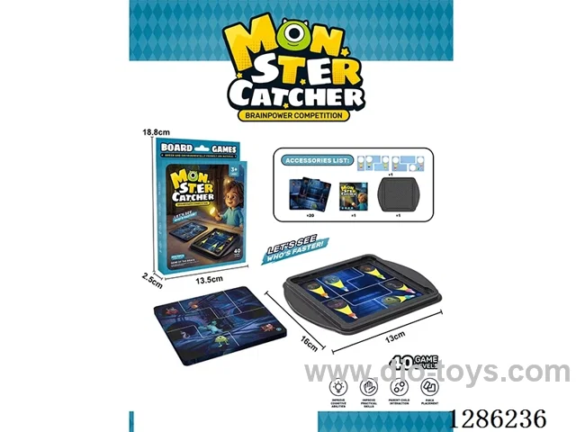 Educational Board Games & Cards: Monster Catch