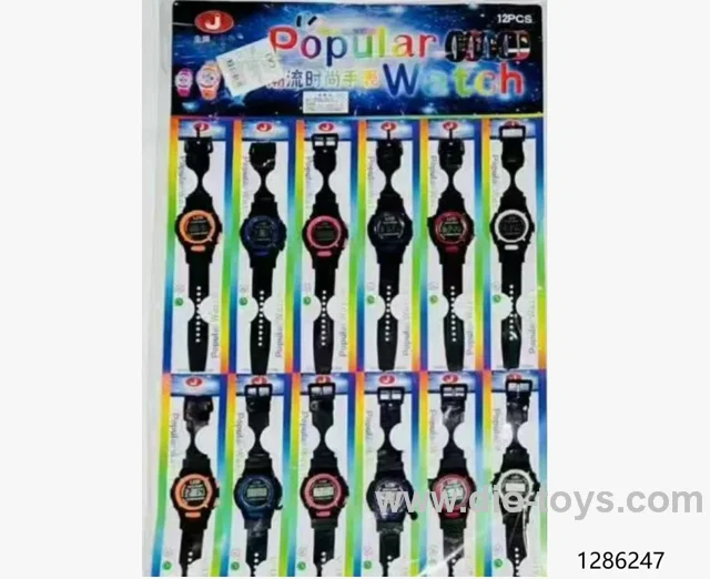watch，12pcs/card
