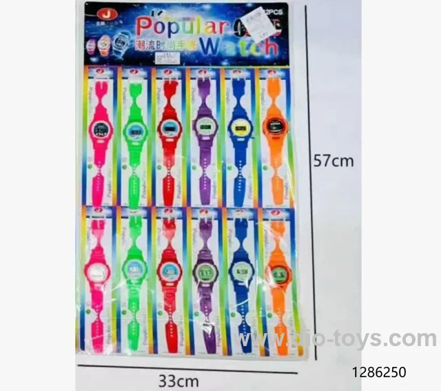 watch，12pcs/card