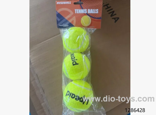 6.5cm tennis，3pcs/bag