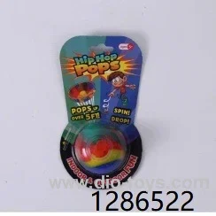 Hip Hop Rubber Mushroom Ball in opp bag
