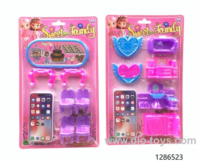 furniture in blister card