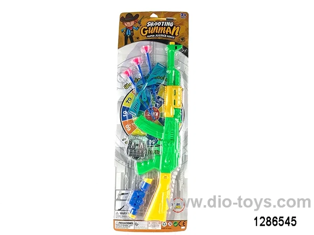 gun toy in blister card