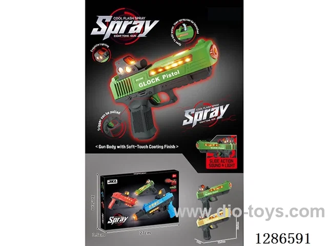 B/O gun - no spray (Glock)