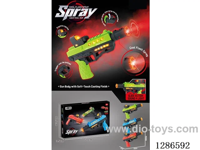 B/O gun with light/spray (M96)