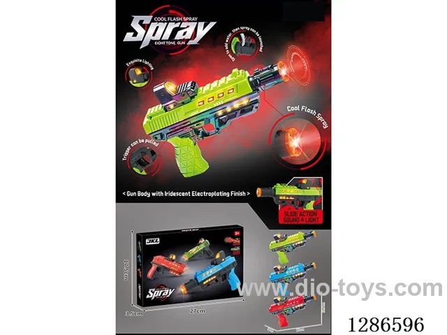 B/O gun with light/spray (M96)