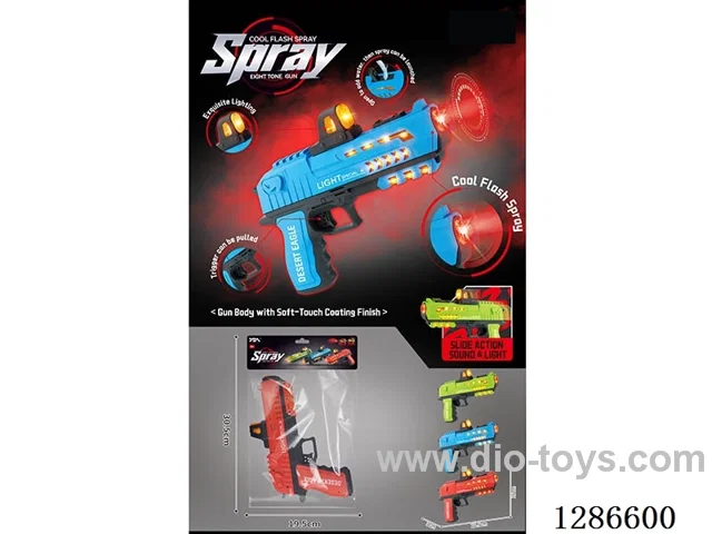 B/O gun with light/spray (M1911)