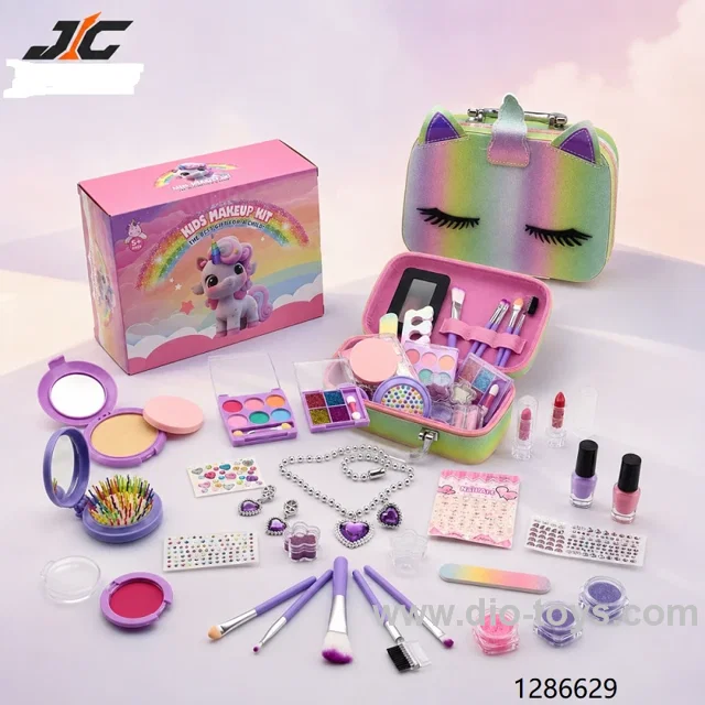 Make up box in color box