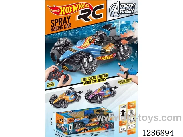 RC Stunt F1 Car with spray(Dual Remote Control)