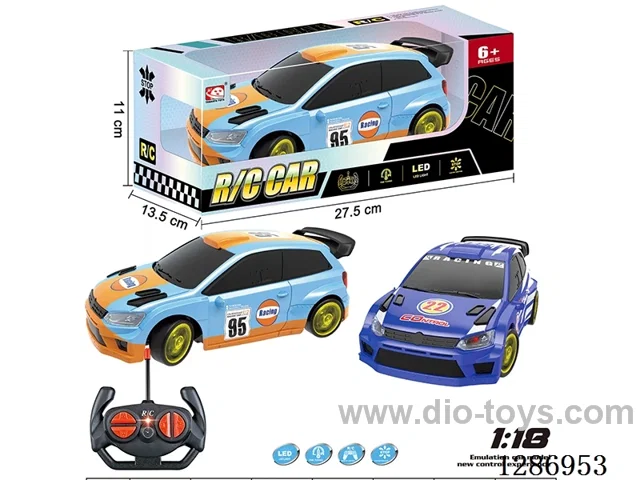 27MHZ 4ch rc car with light not included battery