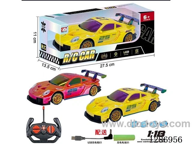 27MHZ 4ch rc car with light included battery