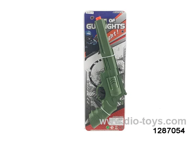 gun toy in card