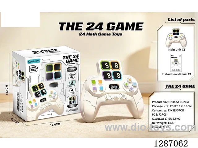 Smart 24-Point Mental Math Game Machine (HD LCD Screen, Four Sets of Smart Digital Displays)