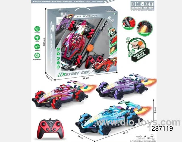 2.4G 1:12 Gesture-activated remote control car with light，include battery