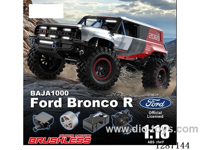Ford Bronco Baja 1000 2.4G 1:18 RC car