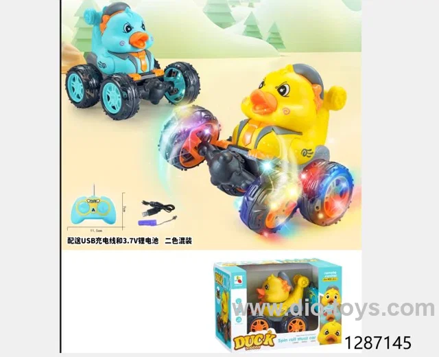 rc stunt car with light/music，include battery
