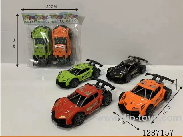 pull back car 2PCS 4 colors