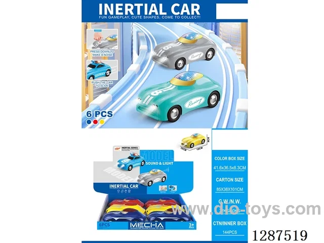 inertia police car W L/M 6PCS included battery