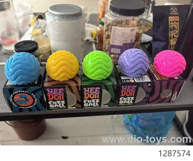 Fuzz Squishy Stress Ball Soft Fidget Toy