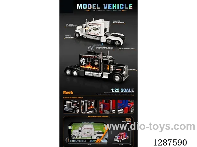 Inertia car W L/M 3 colors included battery