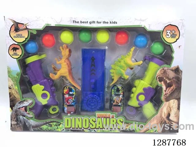 Ping-Pong Dual Guns with Dinosaur