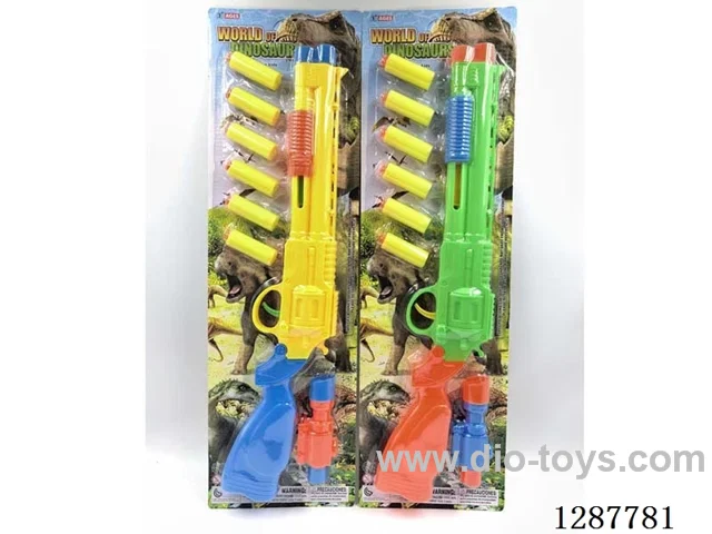 Soft Bullet Ping Pong Ball Gun Set