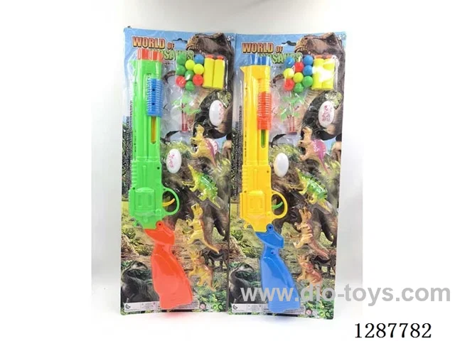 Soft Bullet Ping Pong Ball Gun Set
