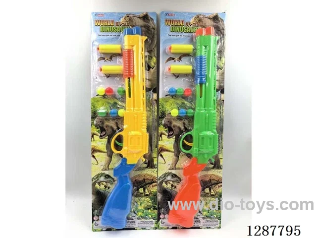 Soft Bullet Ping Pong Ball Gun Set