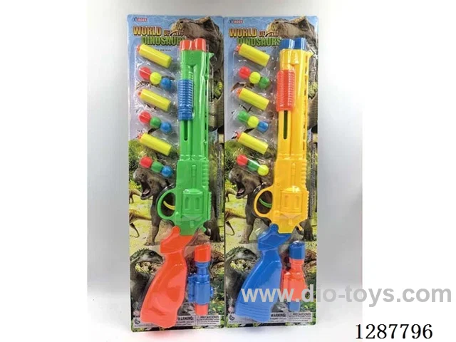 Soft Bullet Ping Pong Ball Gun Set