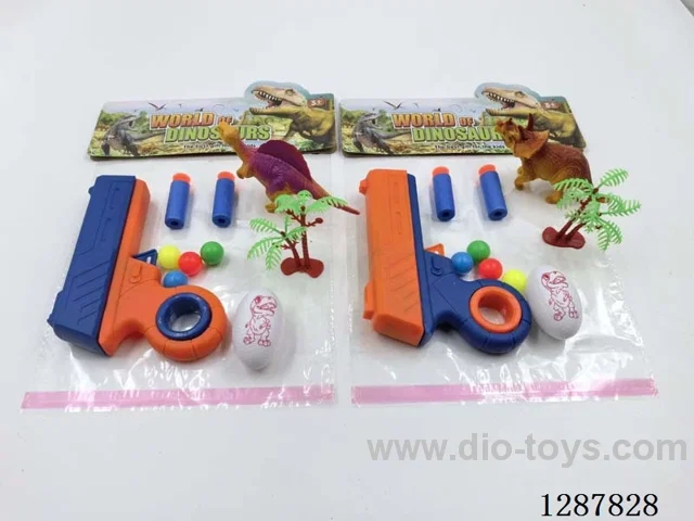 Soft Bullet Ping Pong Ball Gun Set