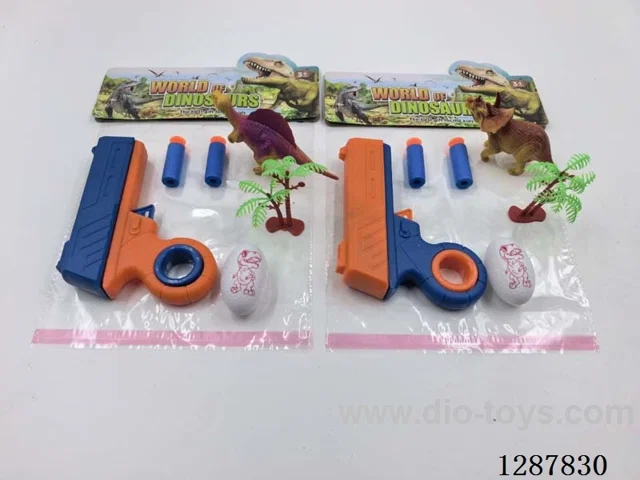 Soft Bullet Ping Pong Ball Gun Set