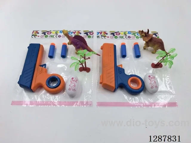 Soft Bullet Ping Pong Ball Gun Set