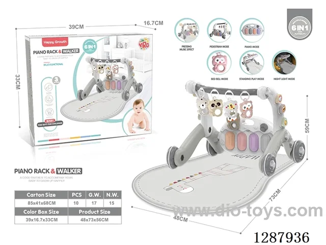 Baby Pedal Piano 6 in 1 light/music