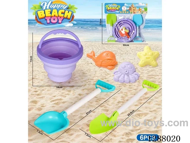 6PCS beach toys