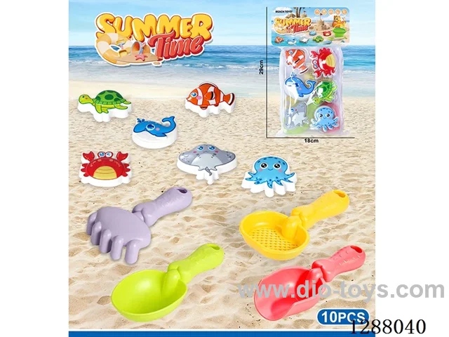 10PCS beach toys