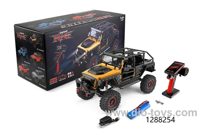 1：10 RC 4CH climbing car in color box