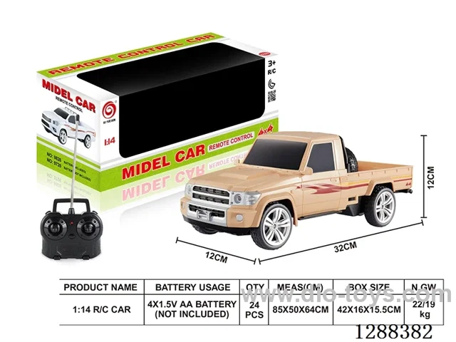 1:14 4ch RC car W L/M not included battery