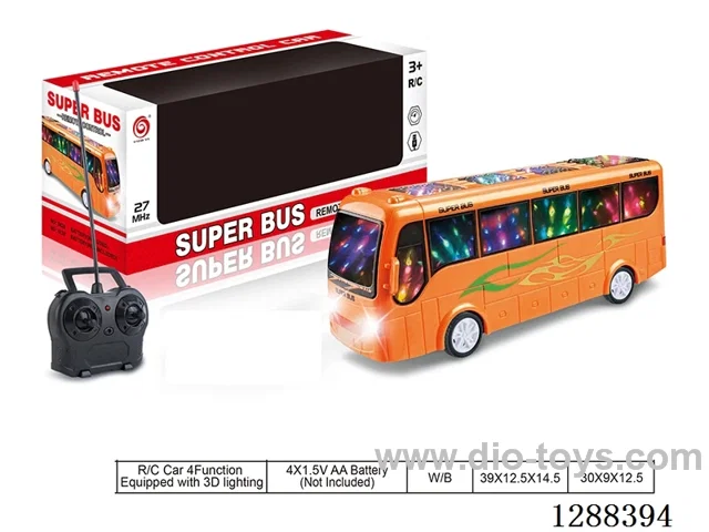 4ch RC car with 3D light not included battery