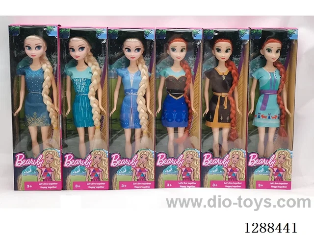 11.5 inch doll set 6 mixed