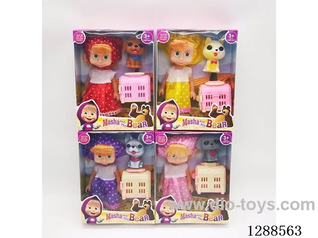 6 inch doll set 4 mixed