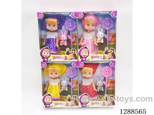 6 inch doll set 4 mixed