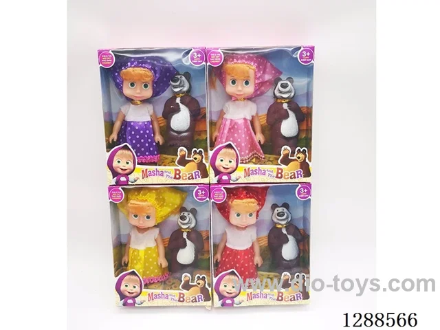 6 inch doll set 4 mixed
