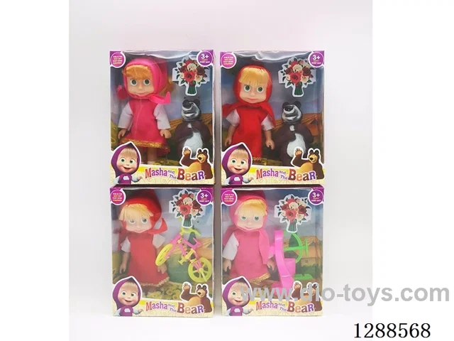 6 inch doll set 4 mixed