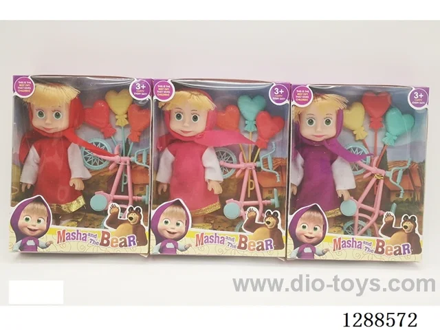 6 inch doll set 3 colors