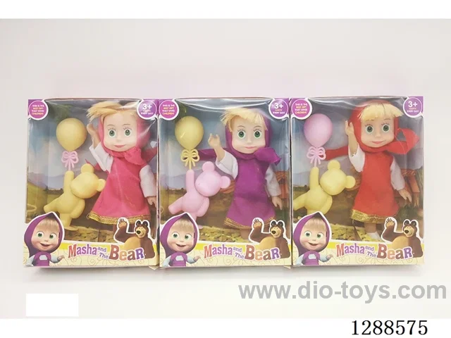 6 inch doll set 3 colors