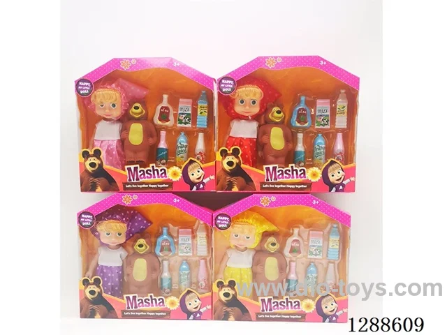 6 inch doll set 4 mixed