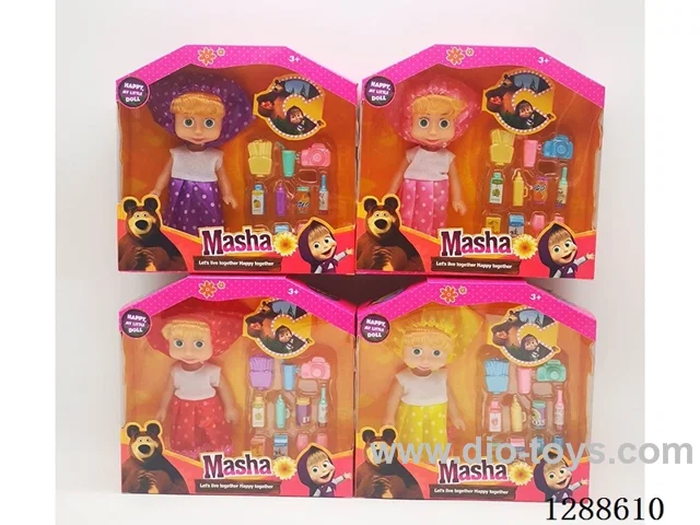 6 inch doll set 4 mixed