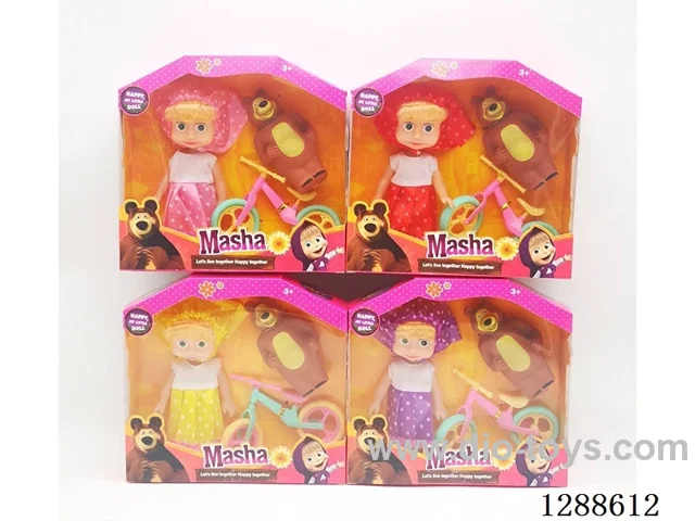6 inch doll set 4 mixed